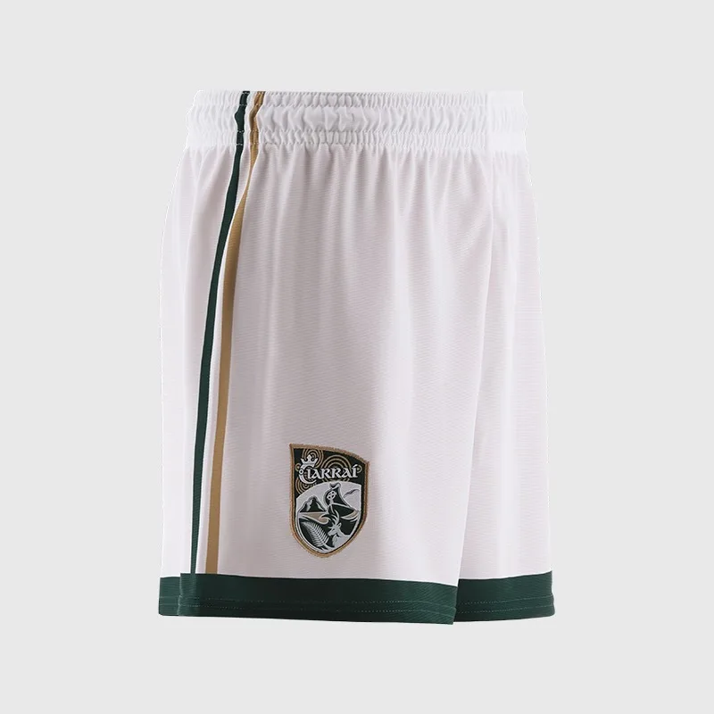 Kerry 2026 Home Shirt & Shorts Set with Classic Green & Gold Stripe Design Adult Kids Sports Casual Set Summer Outdoor Training