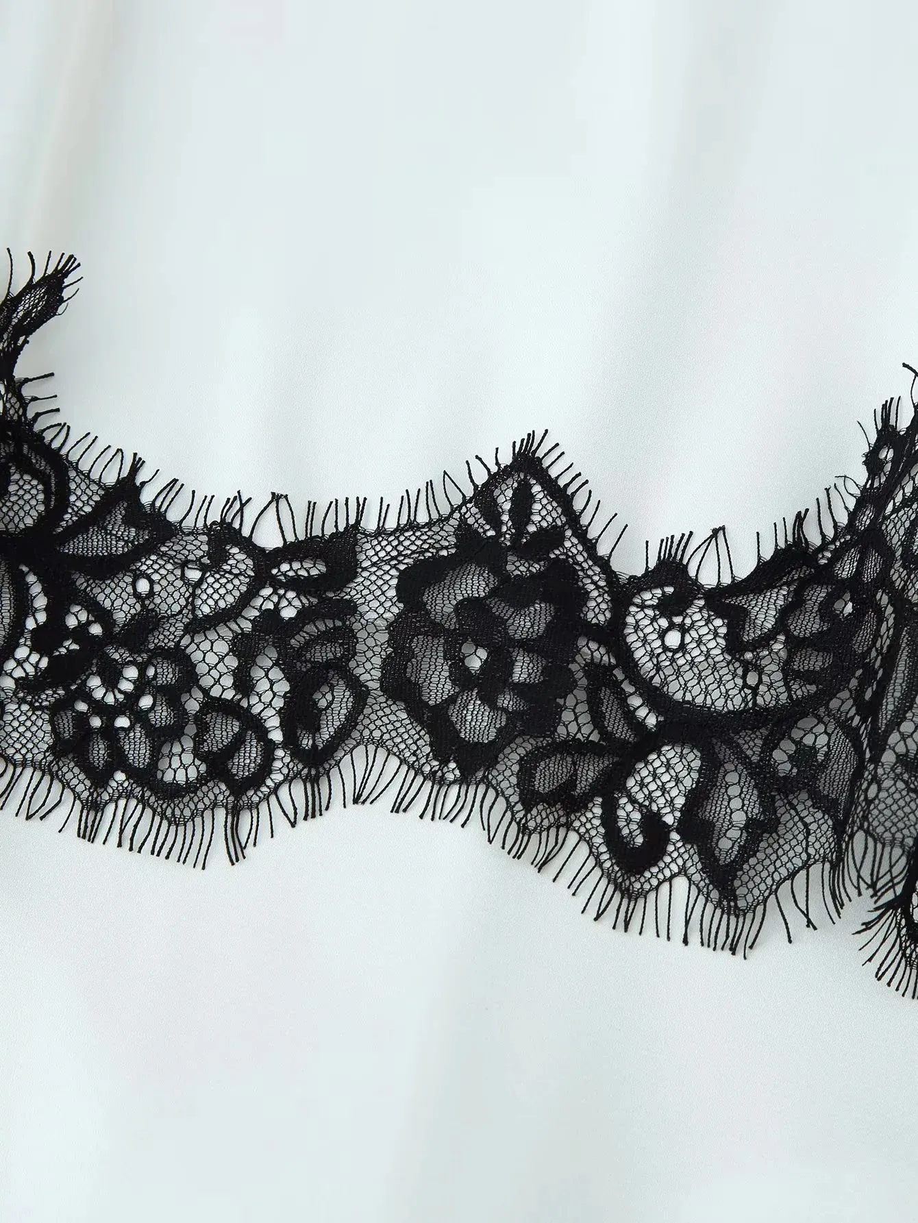Women Elegant Lace Splice Contrast Shawl Top Women Chic Full Sleeve Cinched Waist Round Neck Blouse Female Daily Date Shirt