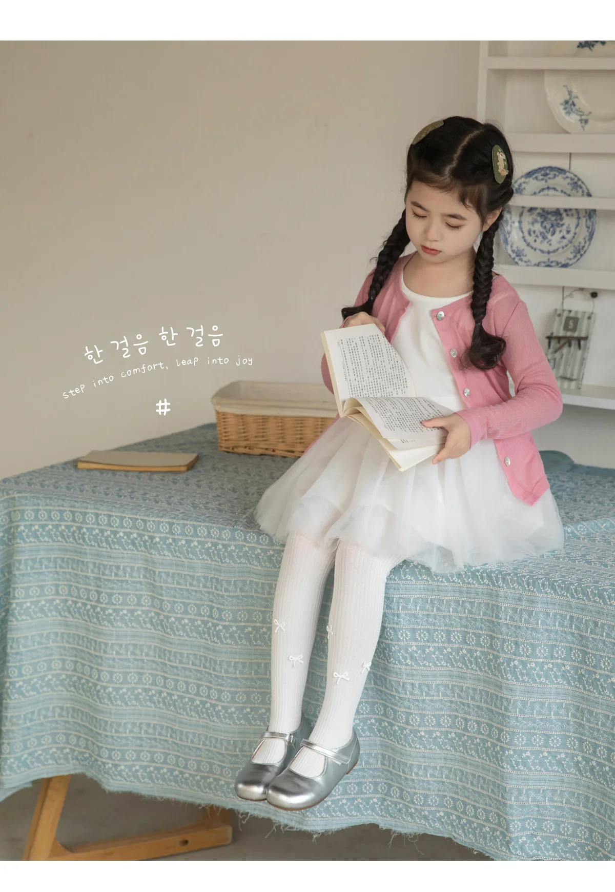 2 to 8 Years Girls Tights Bowknot Kids Pantyhose Spring Autumn Clothing