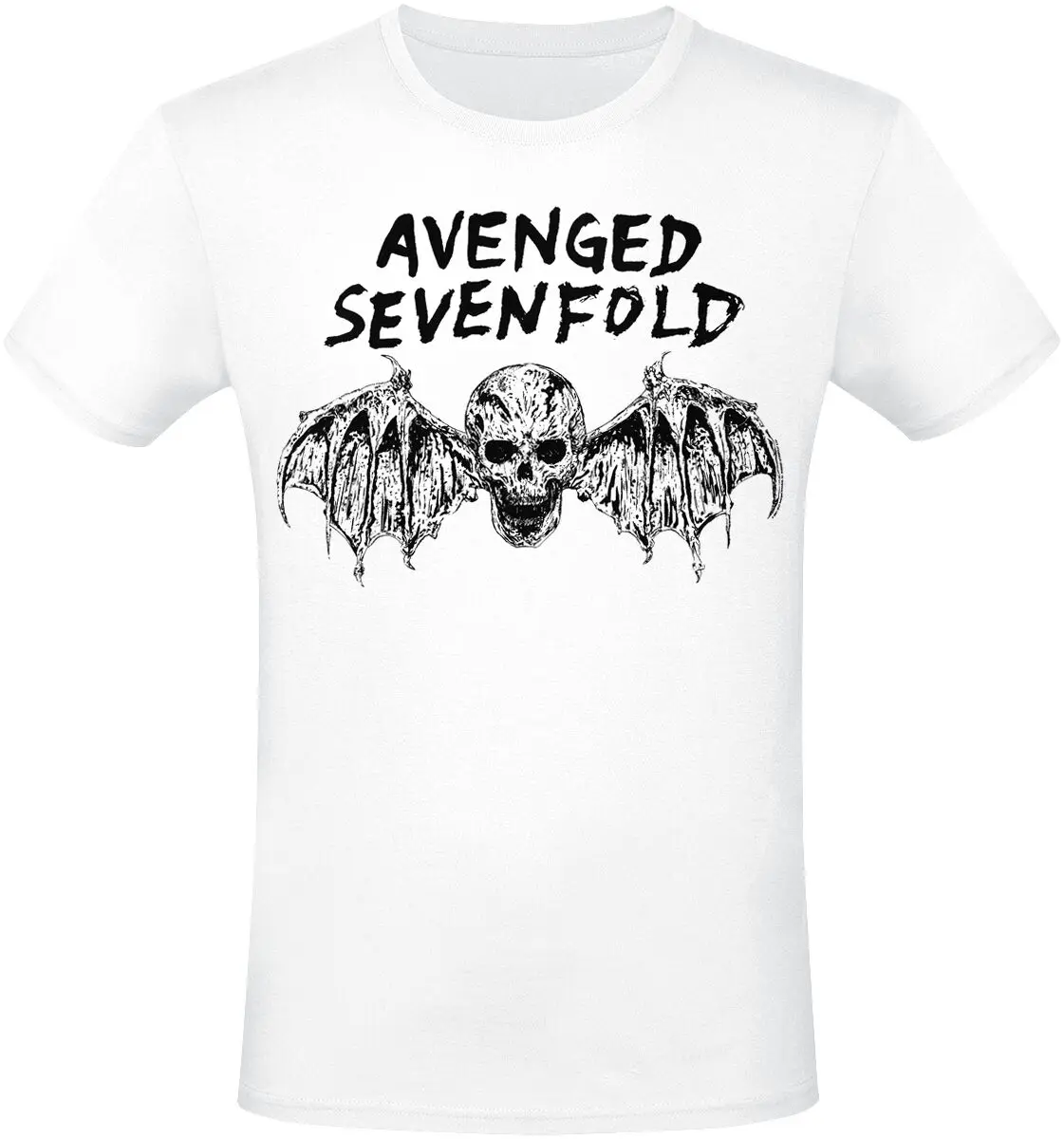 Bat Avenged Sevenfold T-Shirt Men Women Metal Rock Band Graphic Tee 100% Cotton Summer Streetwear Top