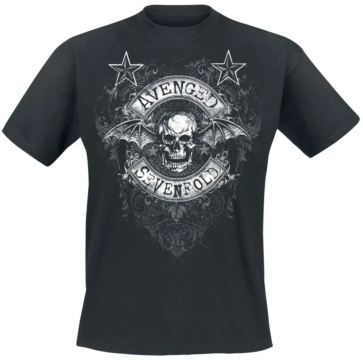 Bat Avenged Sevenfold T-Shirt Men Women Metal Rock Band Graphic Tee 100% Cotton Summer Streetwear Top