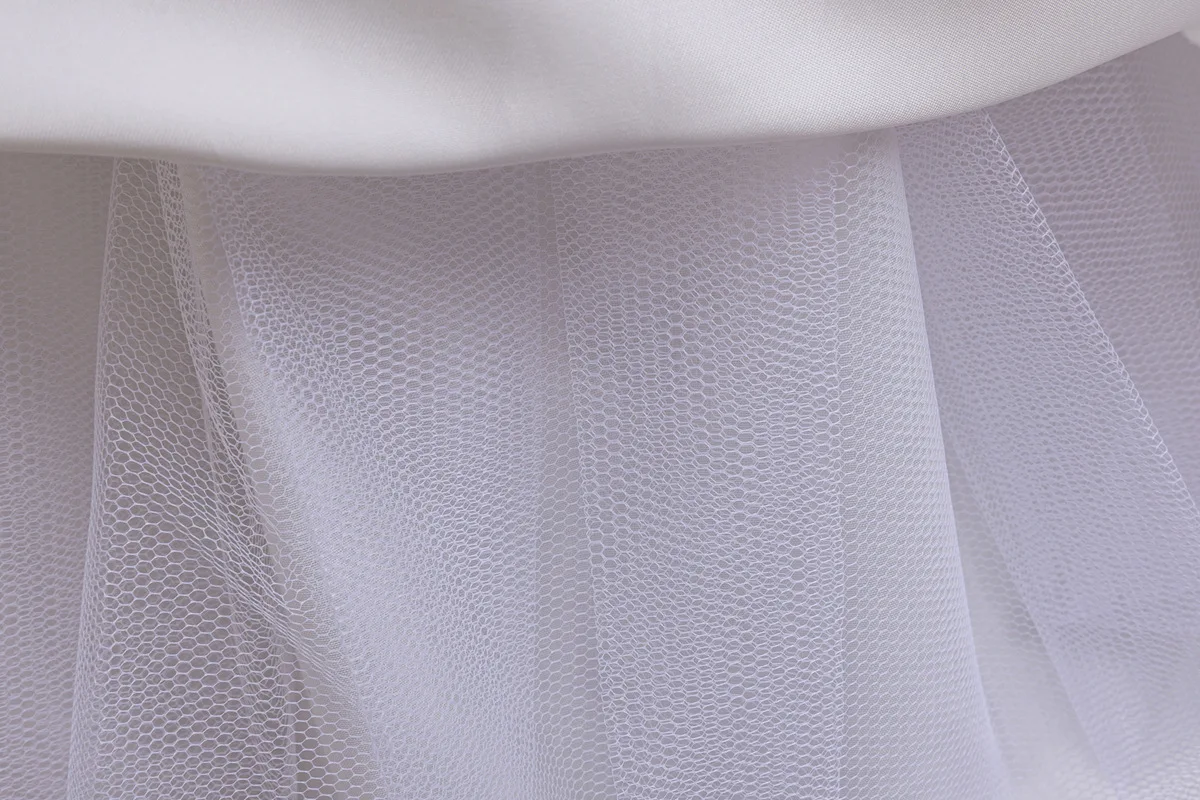 3-12 Year Old Children's Dress Embroidered Bow Lace Wedding Dress Girl Princess Dress for Birthday Party Evening Dress
