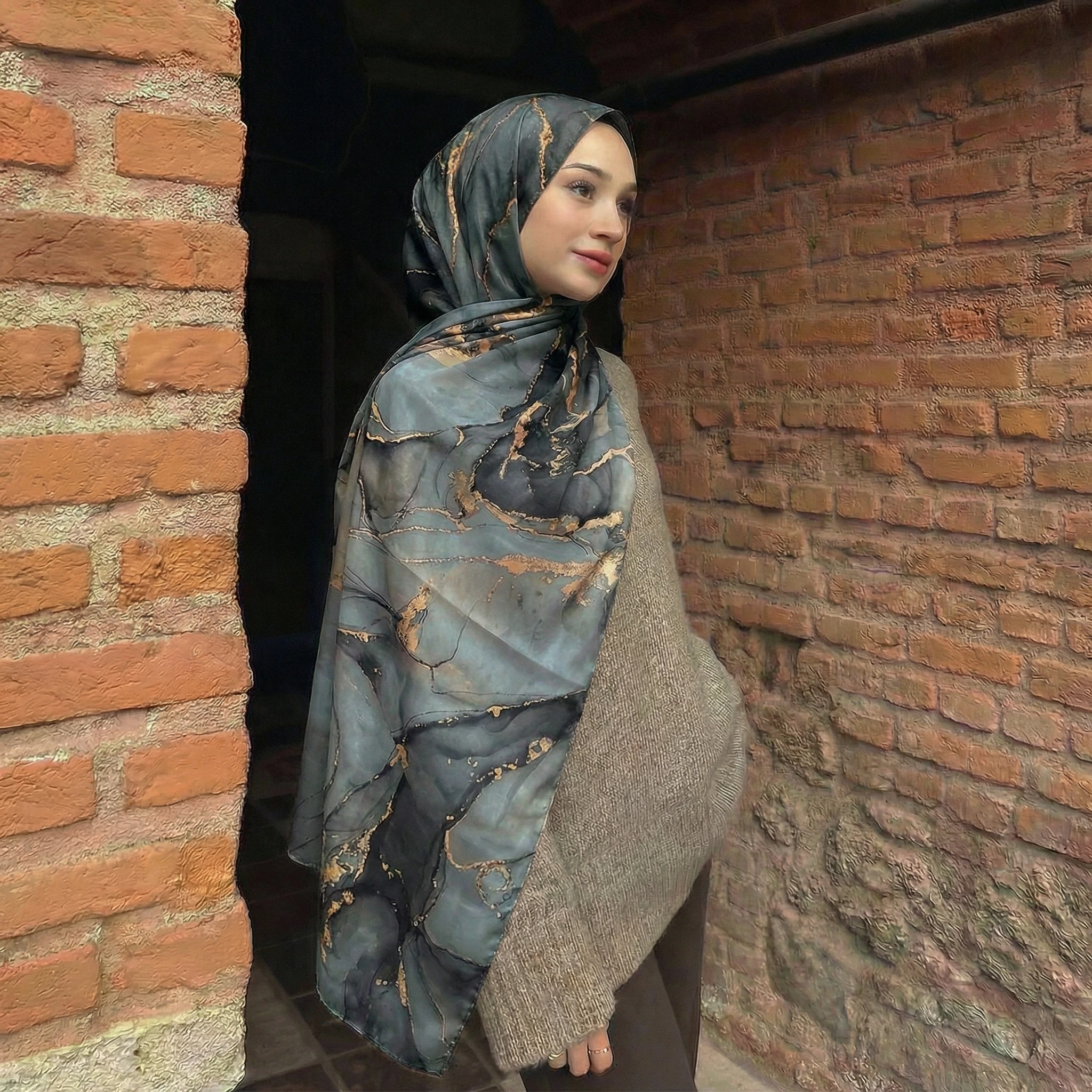 2026 Muslim Jersey Hijab Scarf Soft Solid Shawls Headscarf foulard femme musulman Islam Arab Wrap Head Turban For Women Scarves