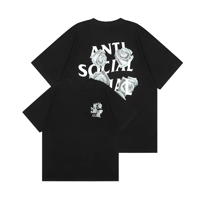 2026 New Summer Men's Cotton Clothing Luxury Graphic Lettering Print Women's Casual Sports Round Neck Street Fashion Streetwear
