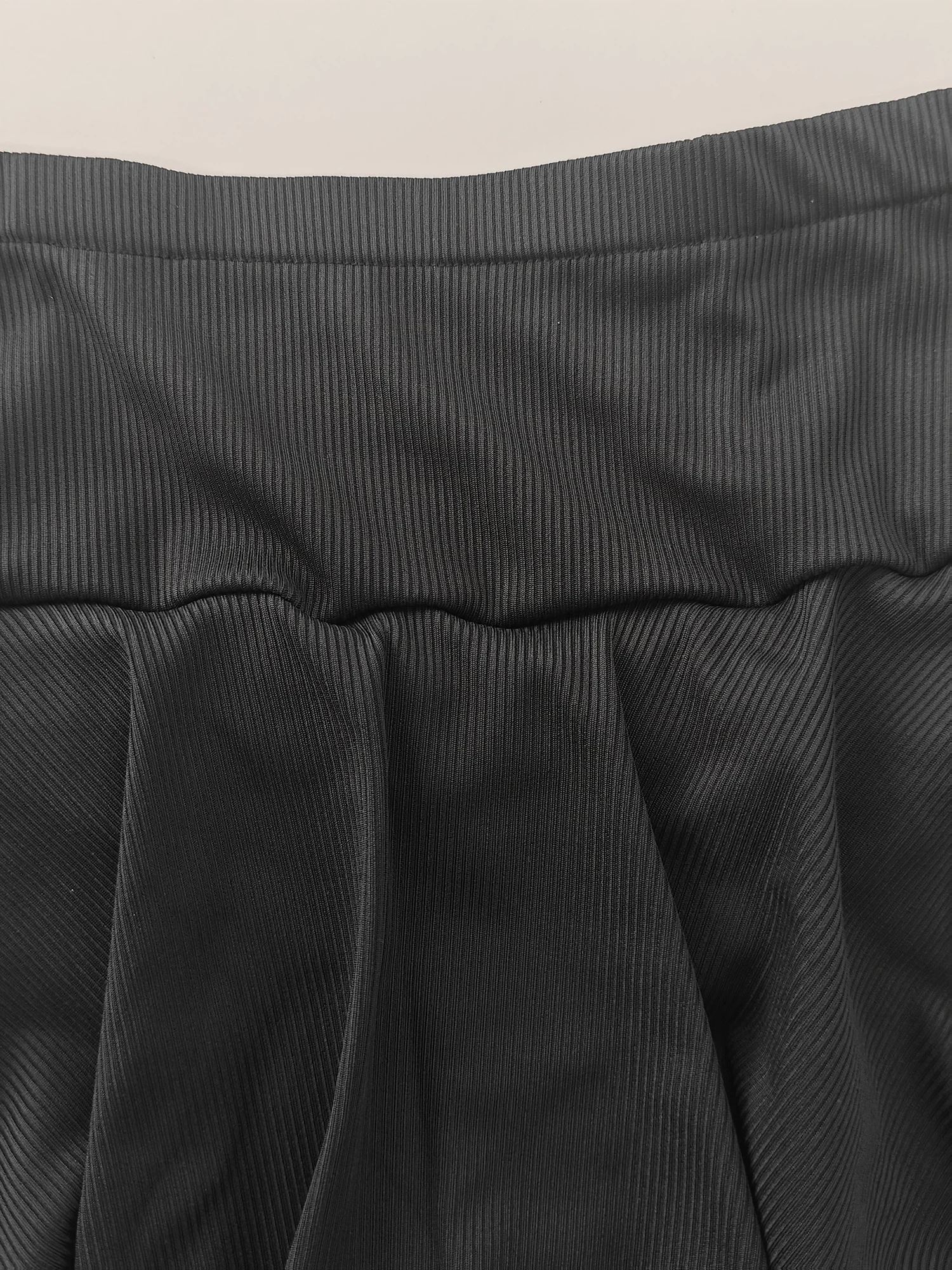 Girls High Waist Ribbed Skort, Built-in Shorts with Side Pocket for Tennis Outdoor Play Daily Casual Wear Kids Quick Drying