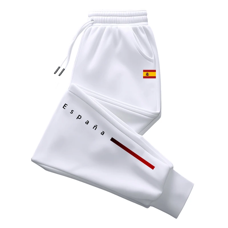 All Season Male Home Outdoor Comfort Soft Trousers 2026 New in Men's Sweatpants Fashion Espana Print Casual Sports Jogger Pants