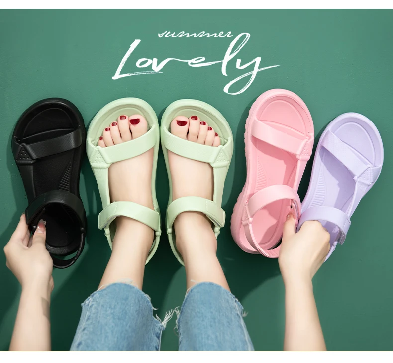 Women's Wear Slippers Comfortable Breathable Slip On Indoor Outdoor House Slippers Fashionable Footwear for Women