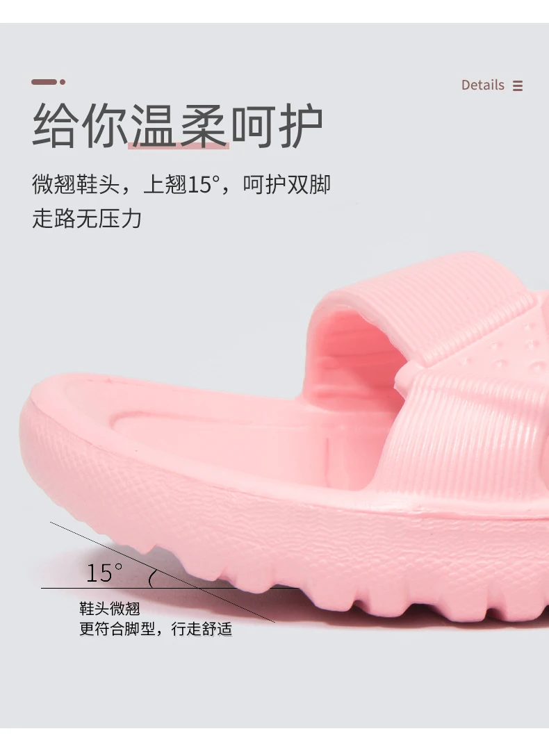 Women's Wear Slippers Comfortable Breathable Slip On Indoor Outdoor House Slippers Fashionable Footwear for Women