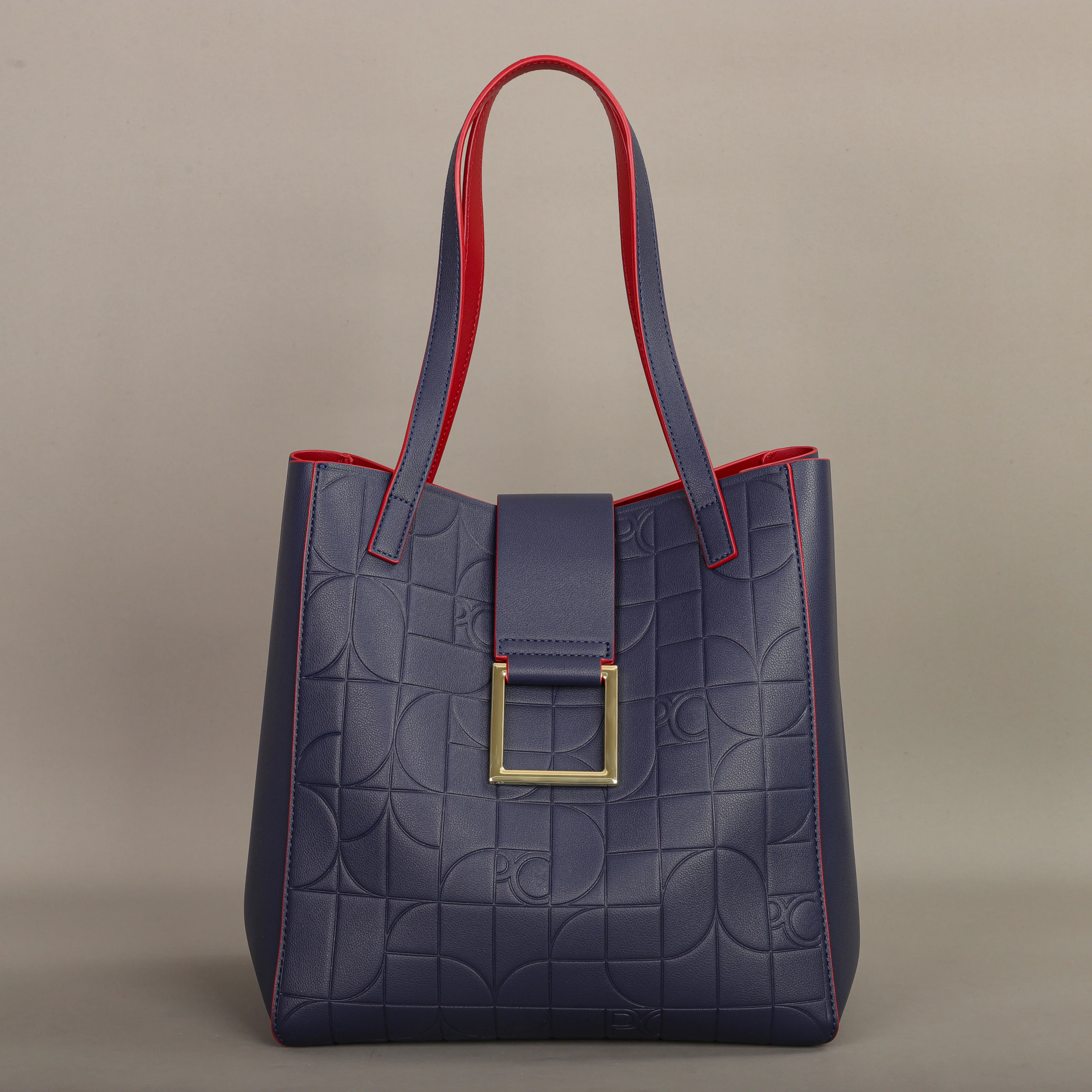 PG PATSY GARIS Lady Light Luxury High-End Design Large Capacity New Fashion Artificial Eco-Friendly Leather Single Shoulder Bag