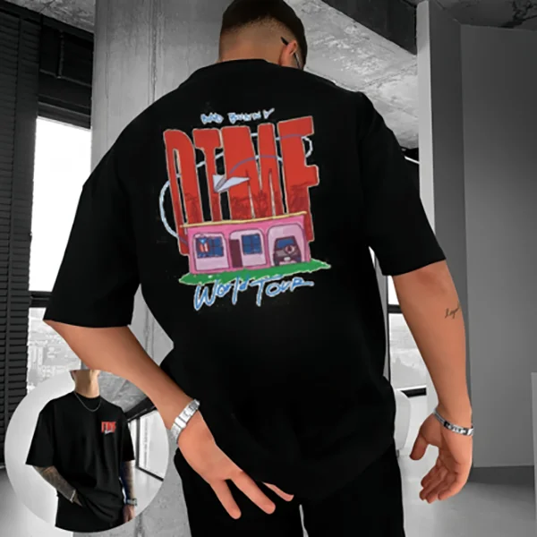 Singer Bad Bunny DTMF World Tour Peripheral Pure T-shirt for Men and Women Summer Fashion Casual Short Sleeved Kids Shirt