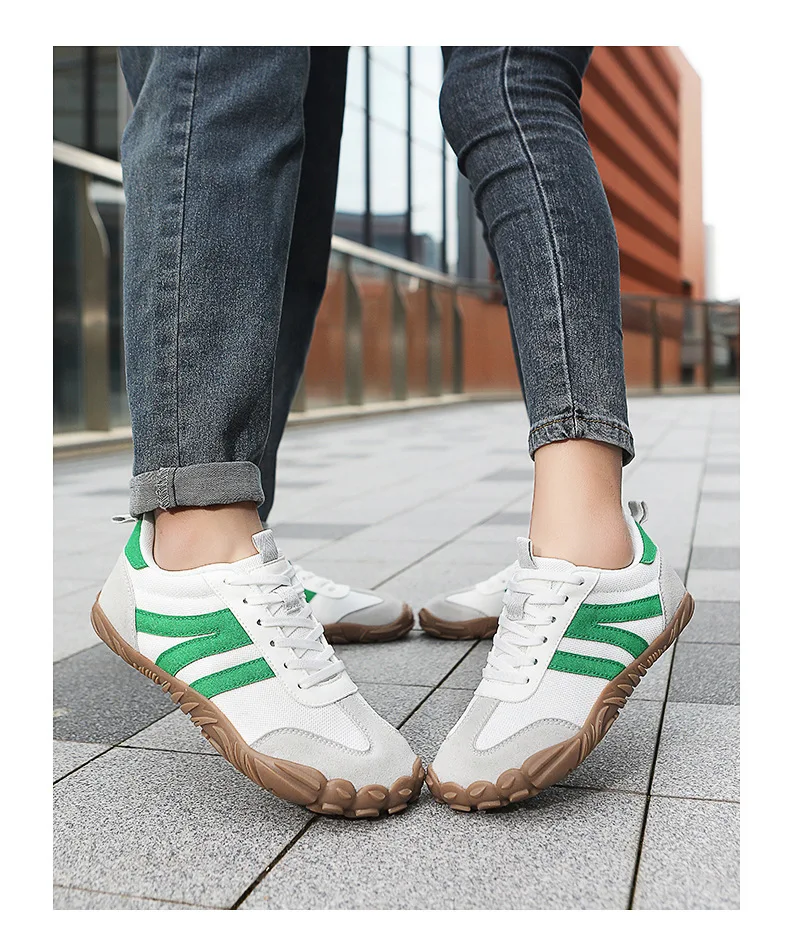 Unisex Breathable Lightweight Anti-Slip Wear-Resistant Climbing Shoes Comfortable Flat Heel Elastic Band Sports Fitness Training