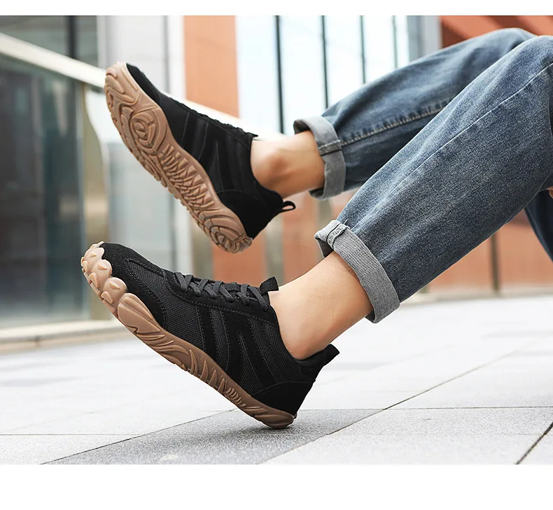 Unisex Breathable Lightweight Anti-Slip Wear-Resistant Climbing Shoes Comfortable Flat Heel Elastic Band Sports Fitness Training