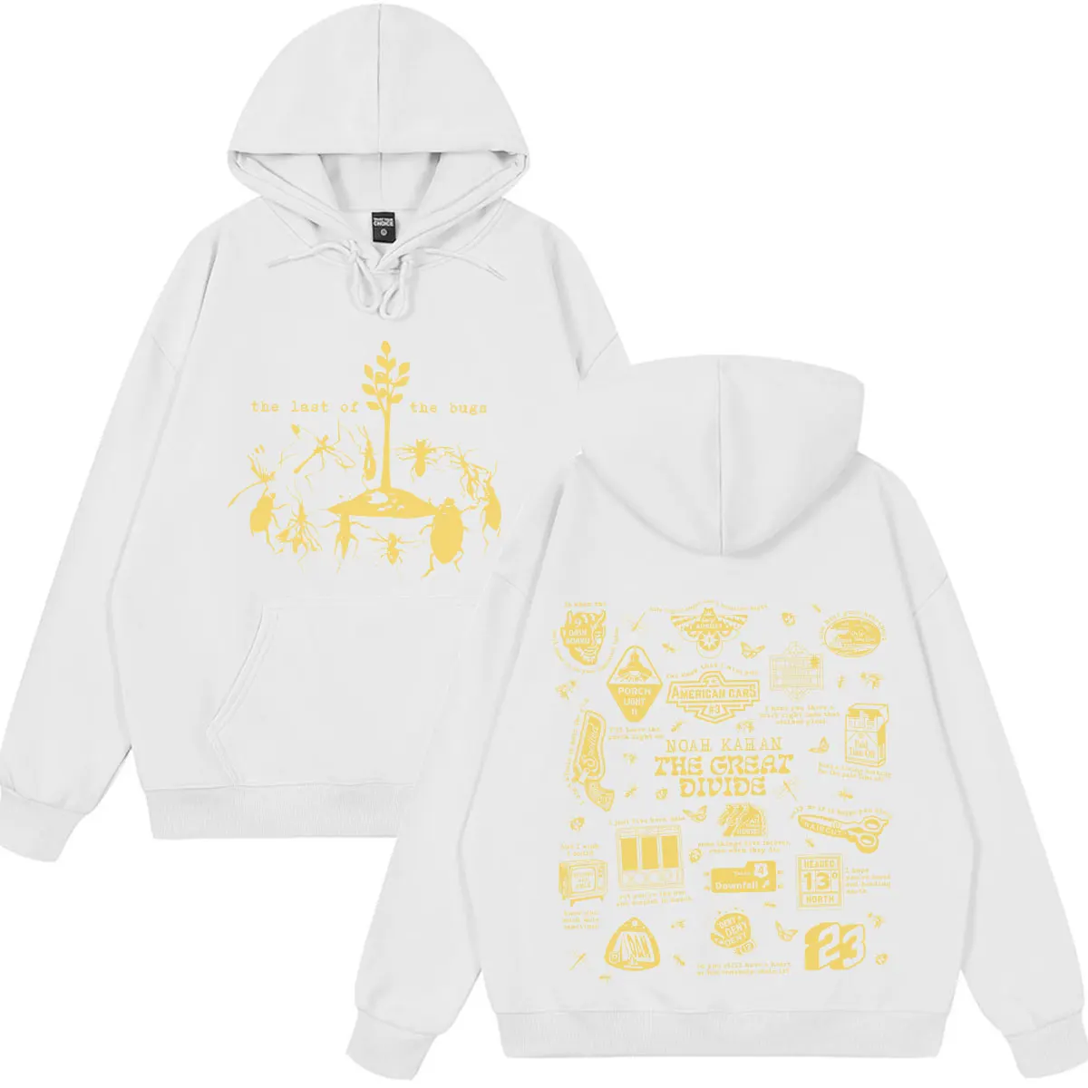 Noah Kahan The Great Divide Tour 2026 Graphic Hoodie Men Women Fashion Vintage Pullover Long Sleeves Casual Hip-hop Sweatshirt
