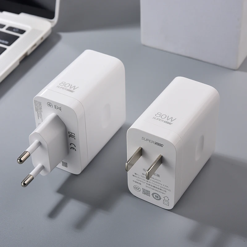 80W Realme 16 Pro Plus Supervooc Charger EU US Fast Charging Power Adapter Type C Cable for Realme 15 14 13 12 11 10 Pro+ GT 8 7