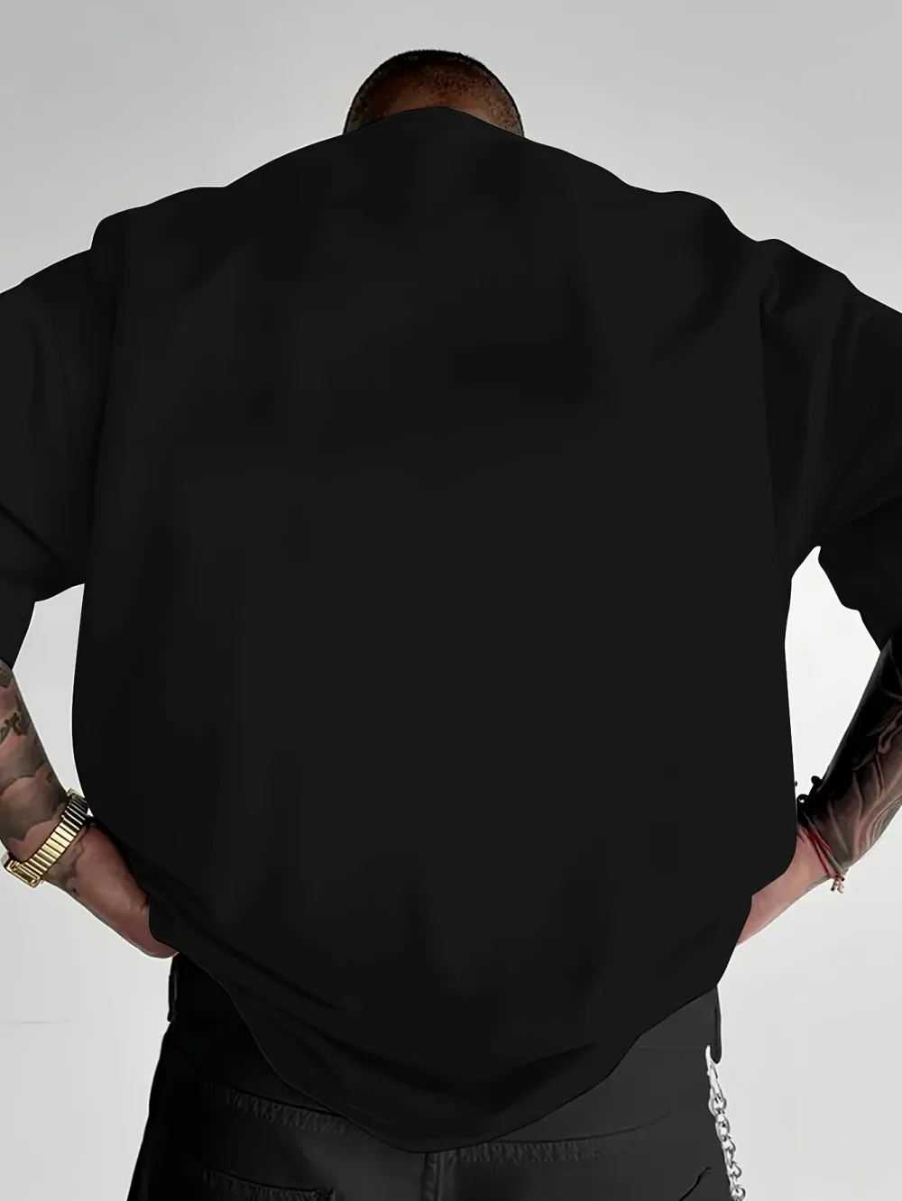 European and American Men's Summer Figure Wealth Letter Print Comfortable and Breathable Round Neck Tshirt Outdoor Street Top
