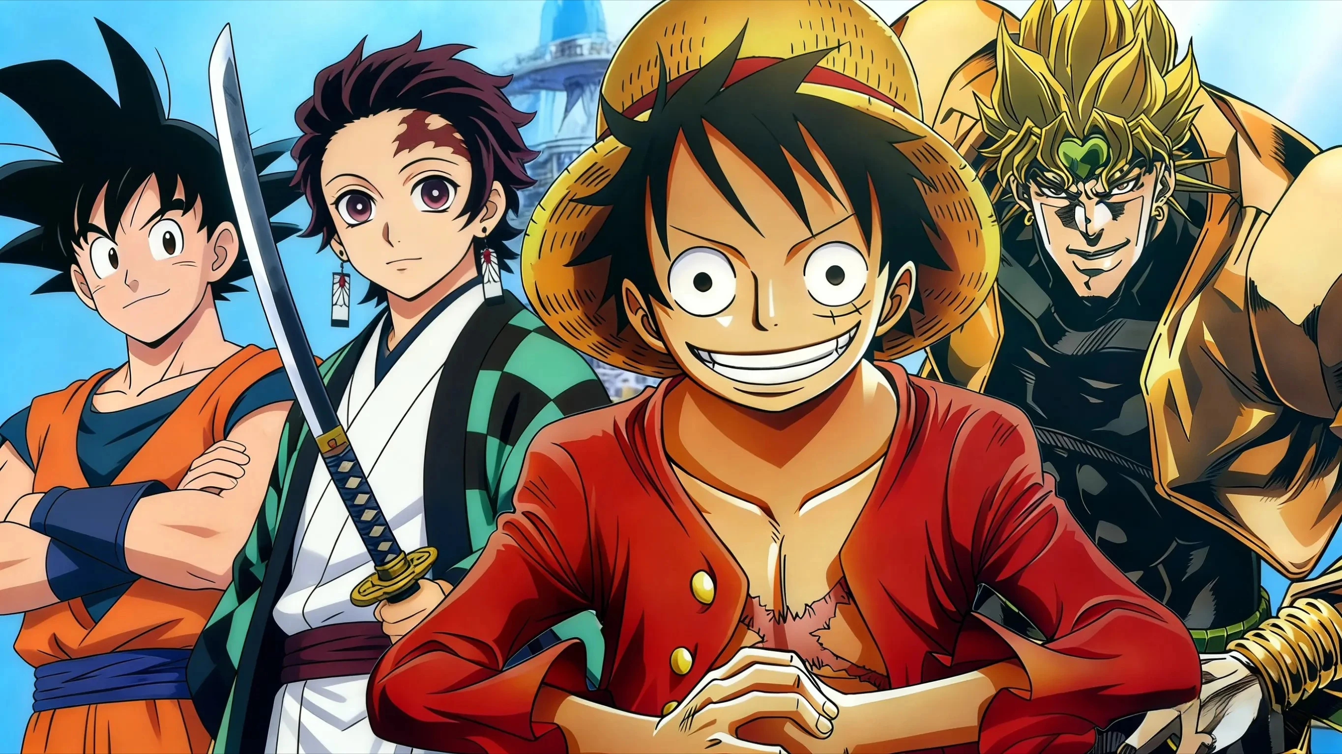 Men's One Piece Straw Hat Pirates Samurai Wave Pattern 3D Printed V-Neck Sports Jersey Tee Stylish Casual Wear for Anime Fans