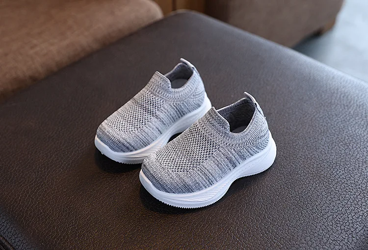 Children Running Sneakers Boys Girls Casual Mesh Breathable Anti-Slip Walking Toddler Soft Soled Girls Shoes