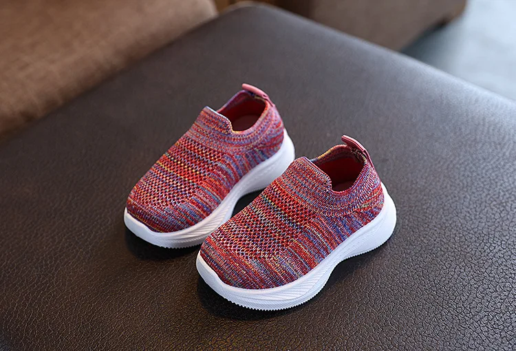 Children Running Sneakers Boys Girls Casual Mesh Breathable Anti-Slip Walking Toddler Soft Soled Girls Shoes