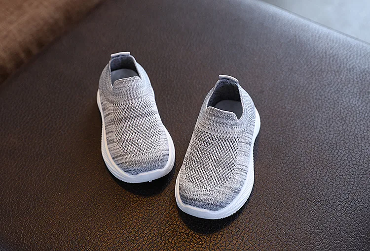 Children Running Sneakers Boys Girls Casual Mesh Breathable Anti-Slip Walking Toddler Soft Soled Girls Shoes