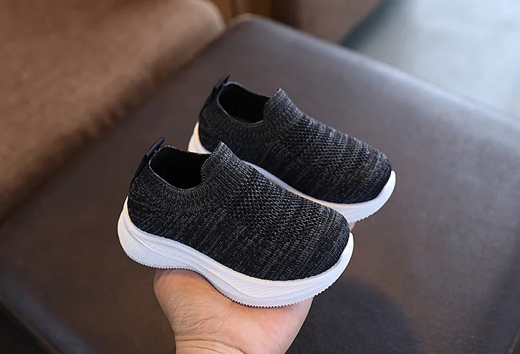 Children Running Sneakers Boys Girls Casual Mesh Breathable Anti-Slip Walking Toddler Soft Soled Girls Shoes