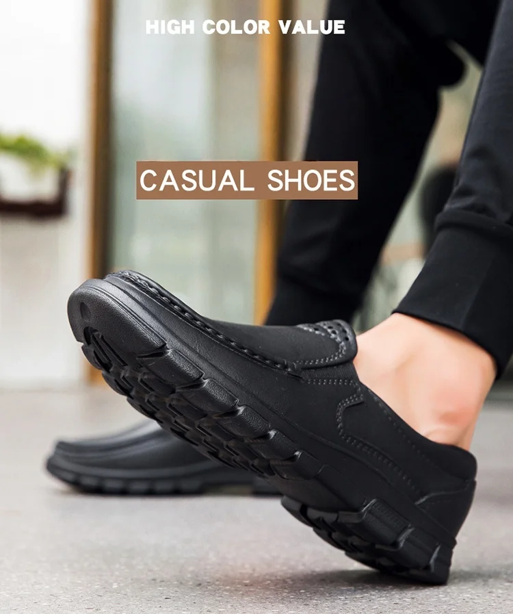 Men's Chef Shoes Waterproof and Oil-Proof Kitchen Chef Shoes Light and Non-Slip Hotel Restaurant Shoes Garden Shoes Plus Size 48