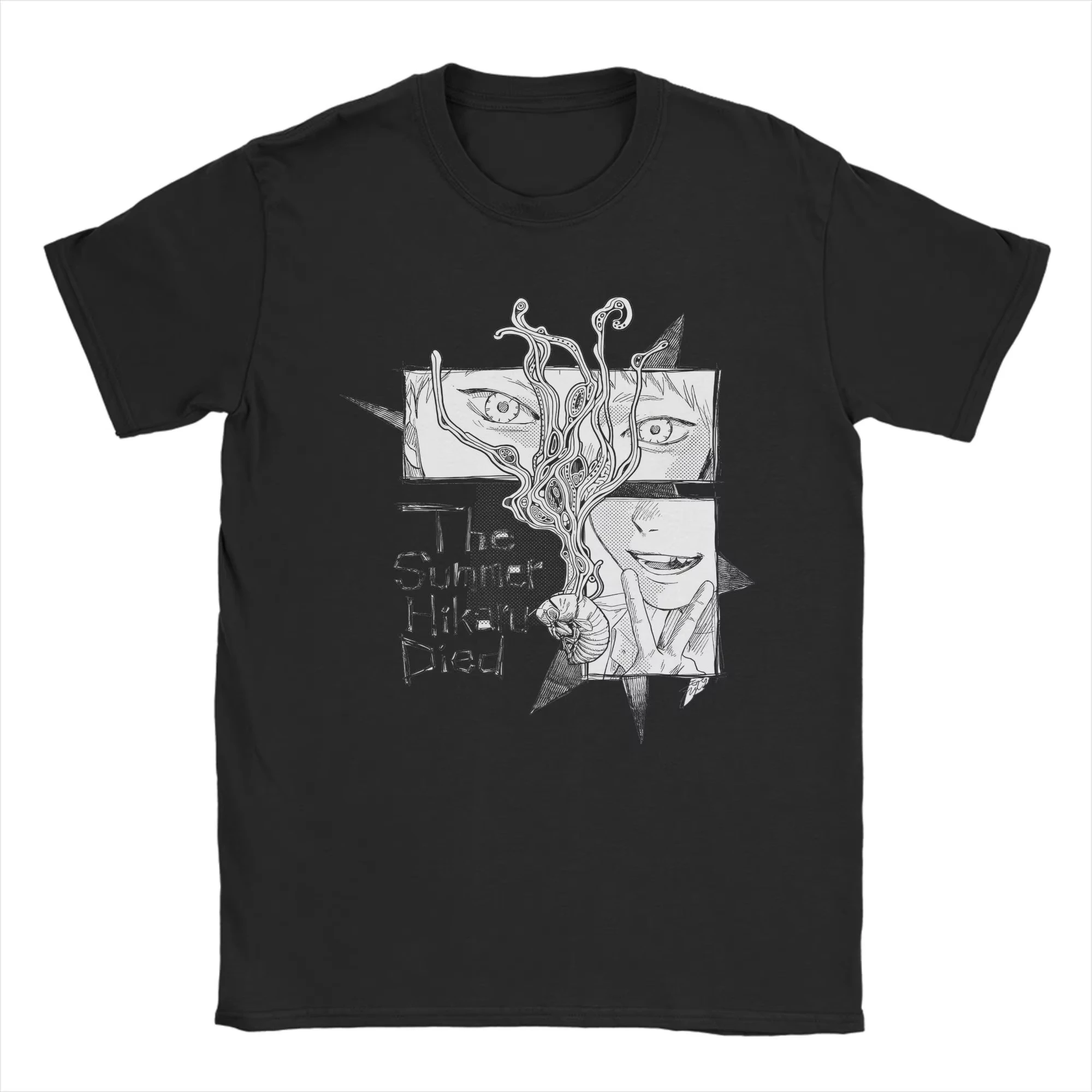 The Summer Hikaru Died Y2K Graphic Tee Hikaru And Yoshiki Print 100 Cotton Oversized Streetwear Casual Short Sleeve Unisex Tops