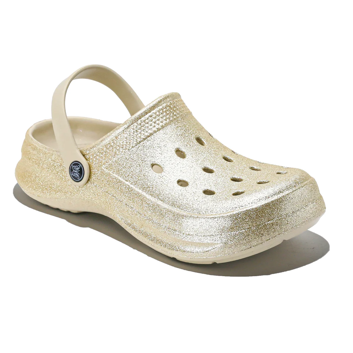 Glitter Clog, Lightweight EVA Garden Shoes, Waterproof Slip-Resistant Sandals, Comfortable Slip-On Shoes for Indoor Outdoor 816