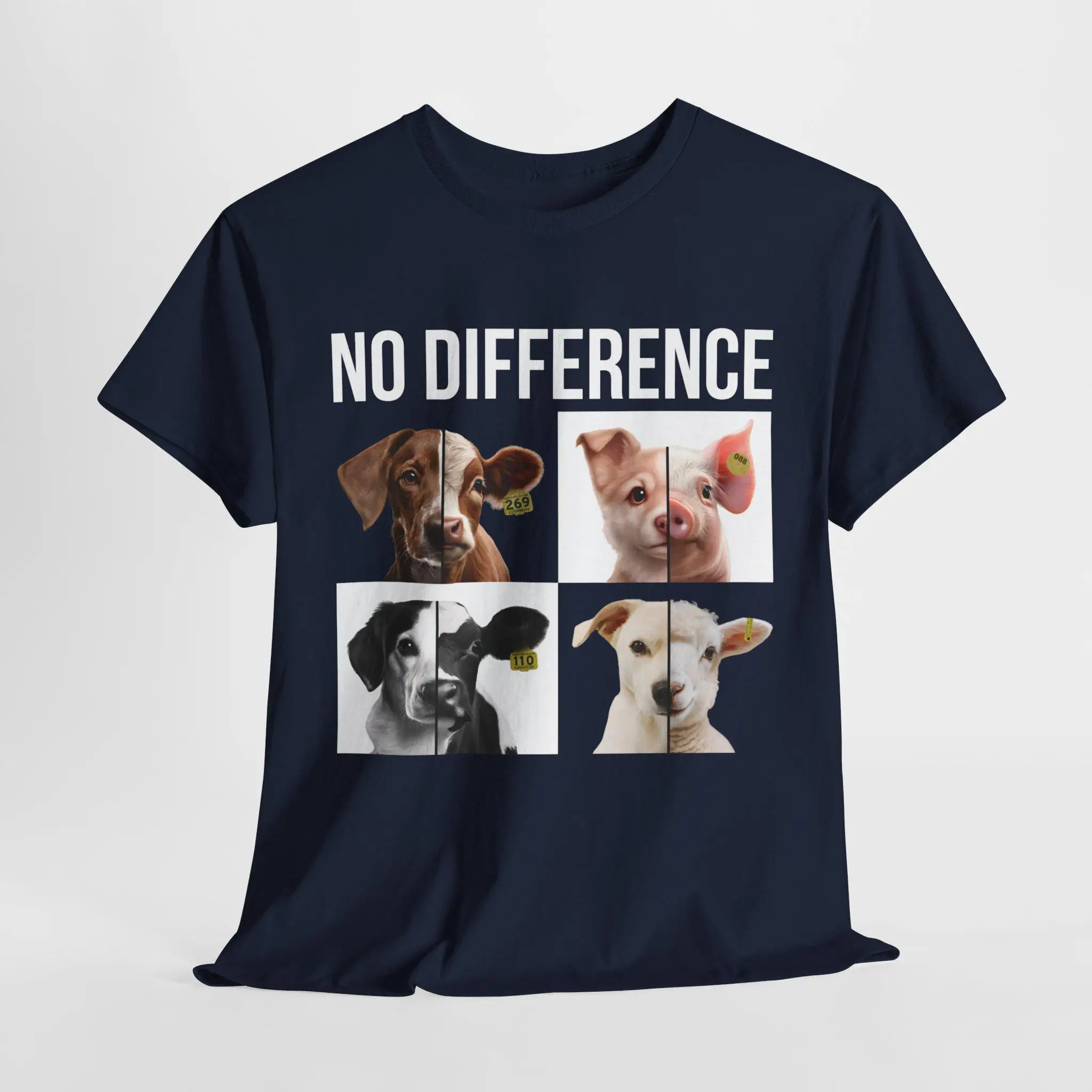 Novelty Vegan Animal Rights Men T Shirt Cotton Tee Women Oversize Loose Summer O-Neck Casual Streetwear Humor Funny Tops