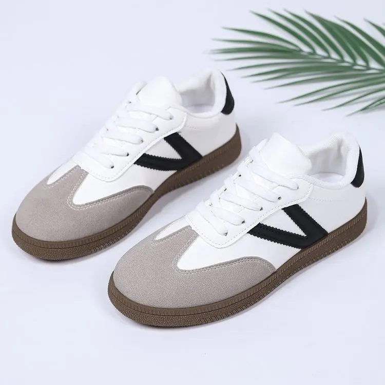 Shoes Woman 2026 Trend Casual Sneakers Comfortable Lace Up Flats Tennis Shoe Breathable Walking Jogging Shoes