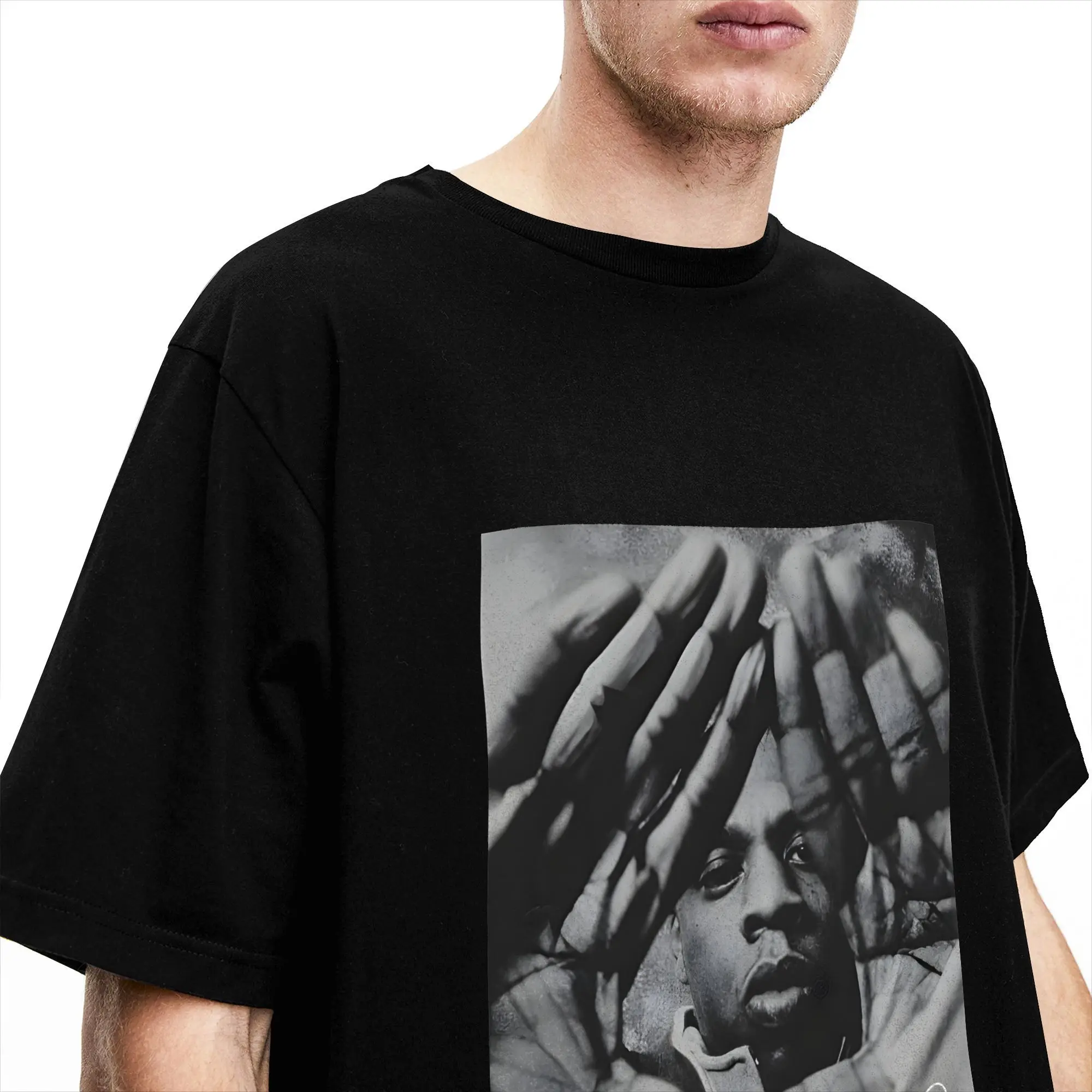 Jay Z T-Shirt Hipster T Shirts Short Sleeve Vintage Tops Summer Cotton Oversized Tees