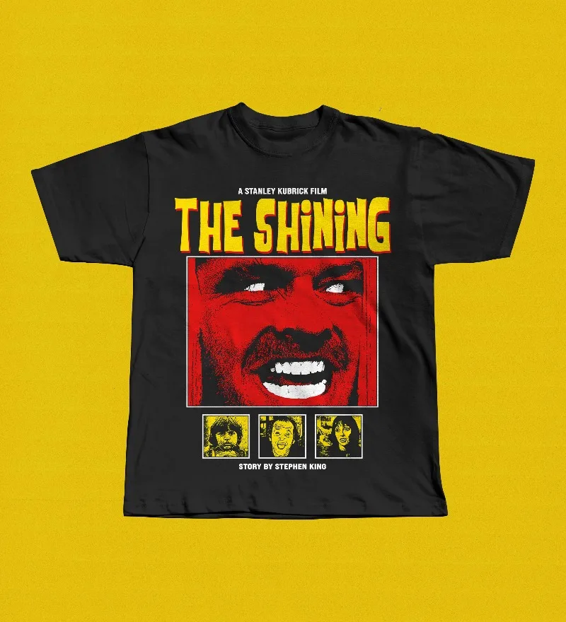 The Shining Graphic Tee - Jack Torrance, Stephen King Horror Movie T Shirt