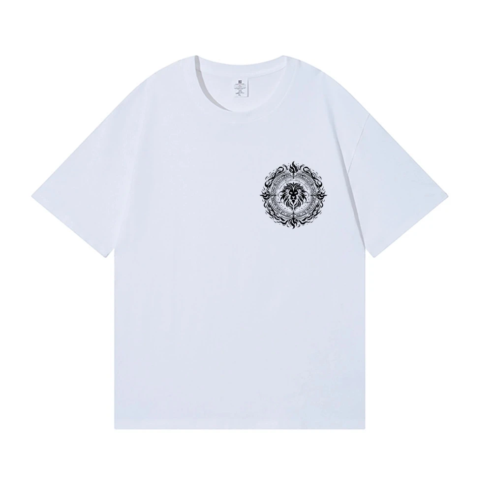 Lion's Sin of Pride Escanor Anime T-shirt High-quality Streetwear Men's Clothing and Women's Clothing 2026 Summer New T Shirt