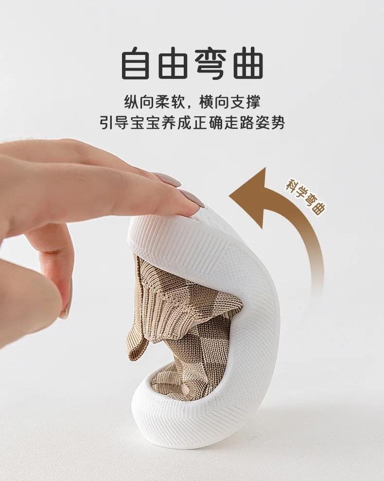 2026 New Baby Walking Shoes Summer Breathable Soft Soled Shoes for Boys and Girls Baby Single Shoes Baby Non Slip Floor Shoes