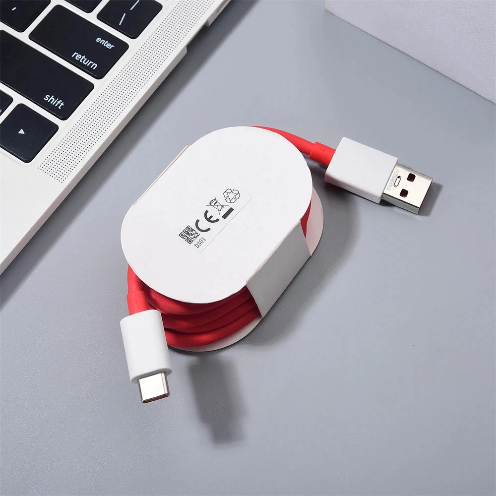 OnePlus 100W EU SuperVOOC Fast Charger Adapter For 1+13T 13R 12R 11R 10R 13 12 11 Ace 2 3 5 Pro V Nord 3 4 CE 4 10A USB C Cable