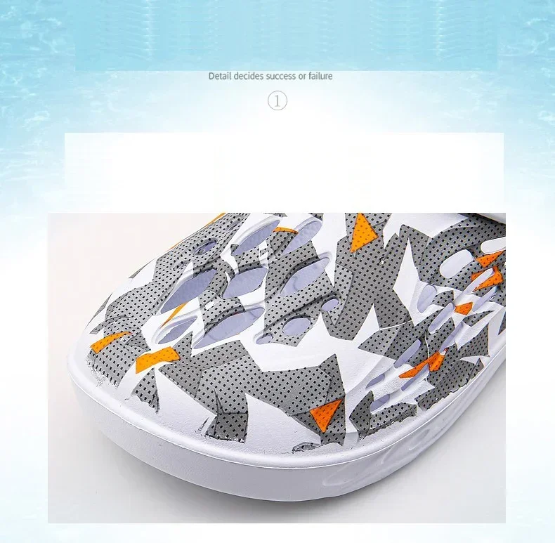 2026 New Fashion Sandals Men Clog Sandals Comfortable Breathable Beach Sandals Men Women Clogs Slippers Soft Bottom Men Shoes