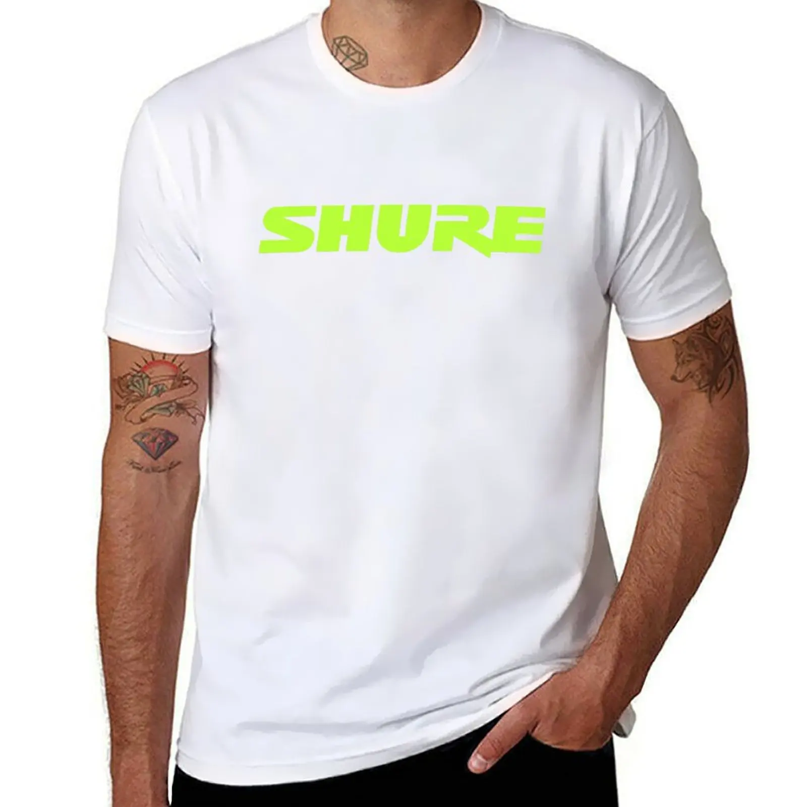 Shure T-Shirt Graphic T Shirt Vintage Vintage Clothes Graphic Tee Shirt Plain T Shirt Men's Clothing Women 2026 Summer T Shirt