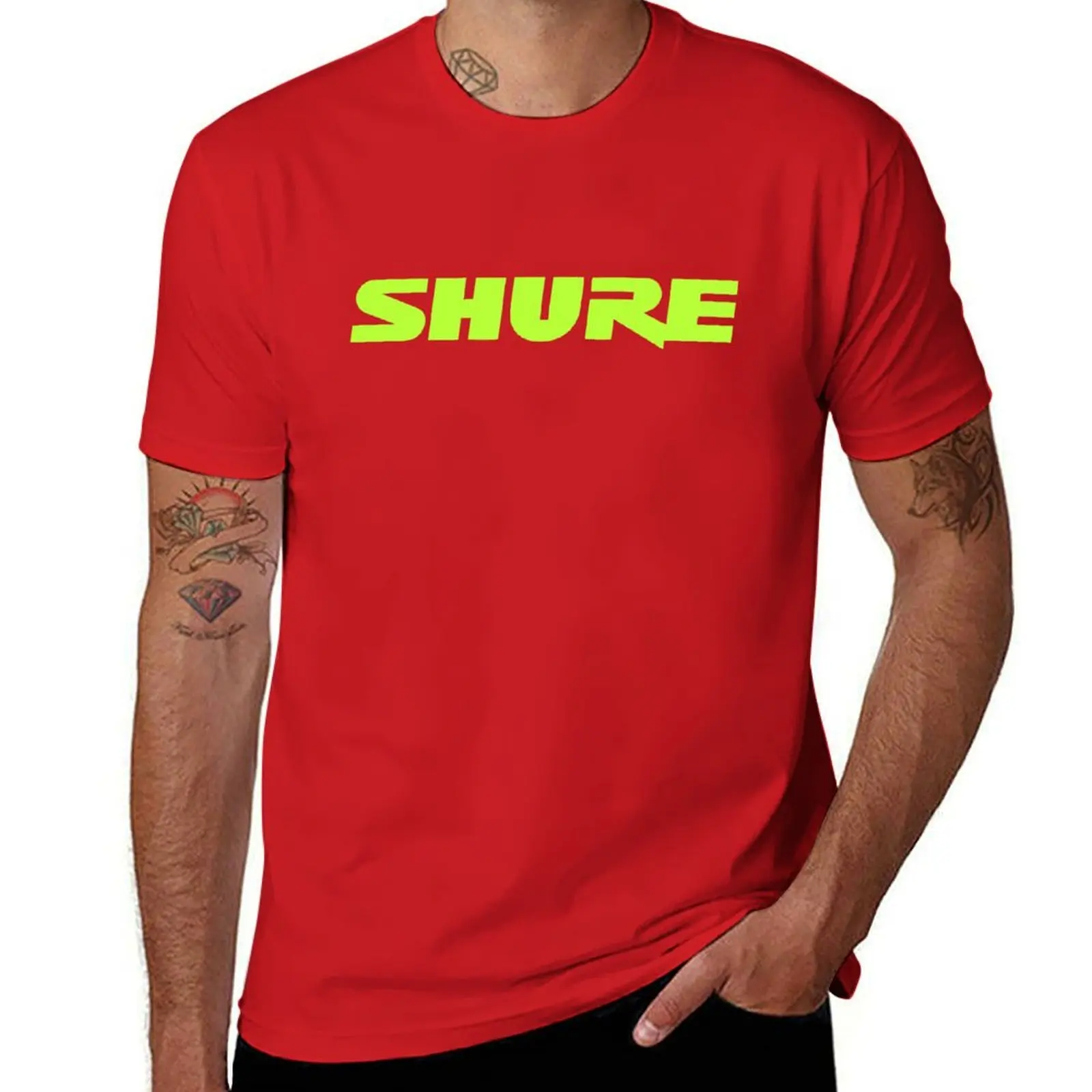 Shure T-Shirt Graphic T Shirt Vintage Vintage Clothes Graphic Tee Shirt Plain T Shirt Men's Clothing Women 2026 Summer T Shirt