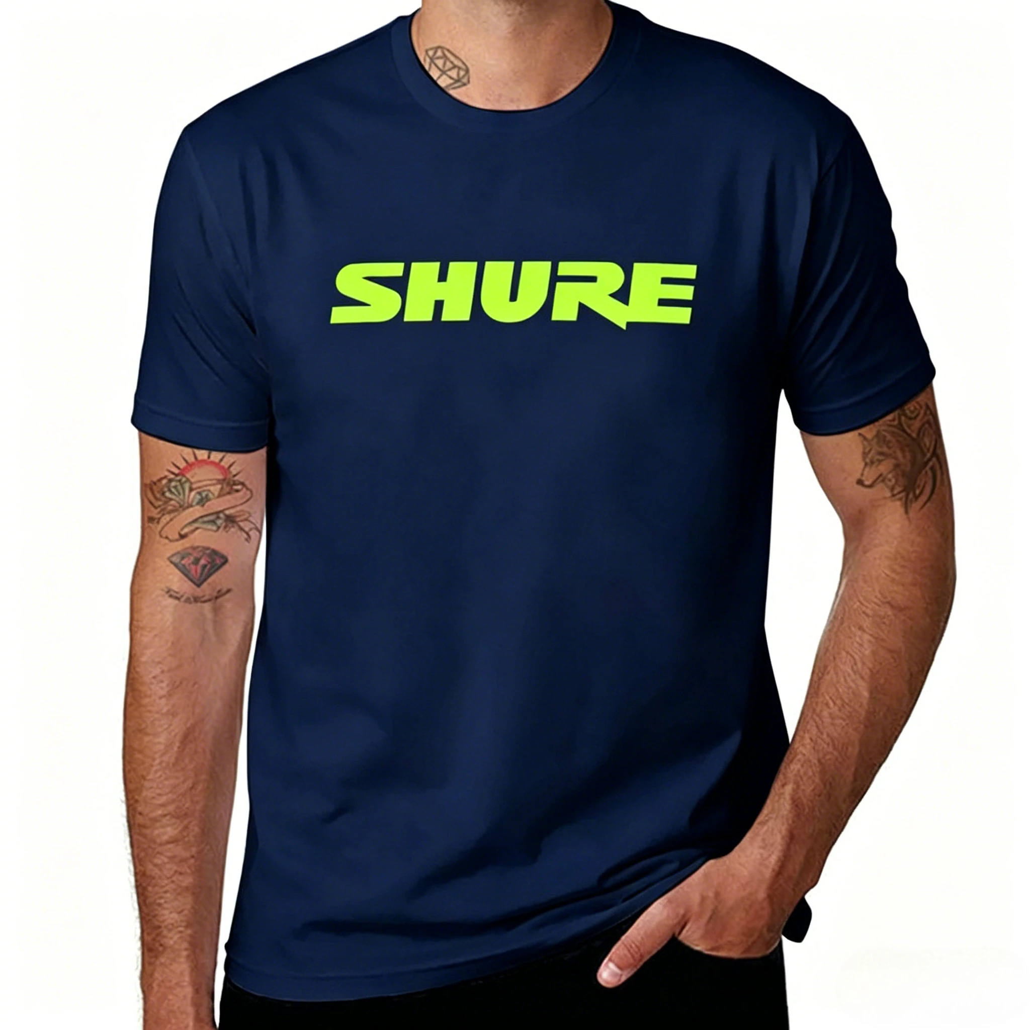 Shure T-Shirt Graphic T Shirt Vintage Vintage Clothes Graphic Tee Shirt Plain T Shirt Men's Clothing Women 2026 Summer T Shirt