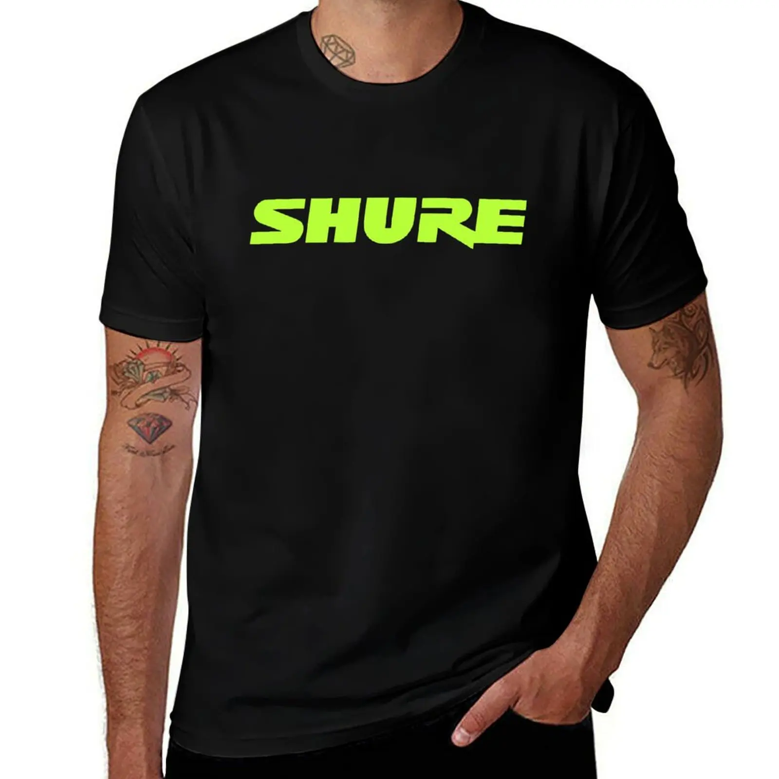 Shure T-Shirt Graphic T Shirt Vintage Vintage Clothes Graphic Tee Shirt Plain T Shirt Men's Clothing Women 2026 Summer T Shirt
