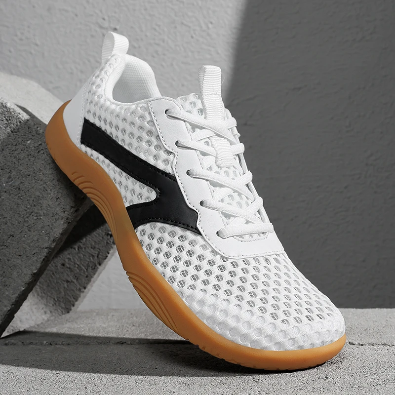 Fashion Mesh Breathable Men Casual Sneakers Minimalist Wide Toe Barefoot Shoes Lightweight Zero Soles Running Walking Footwear