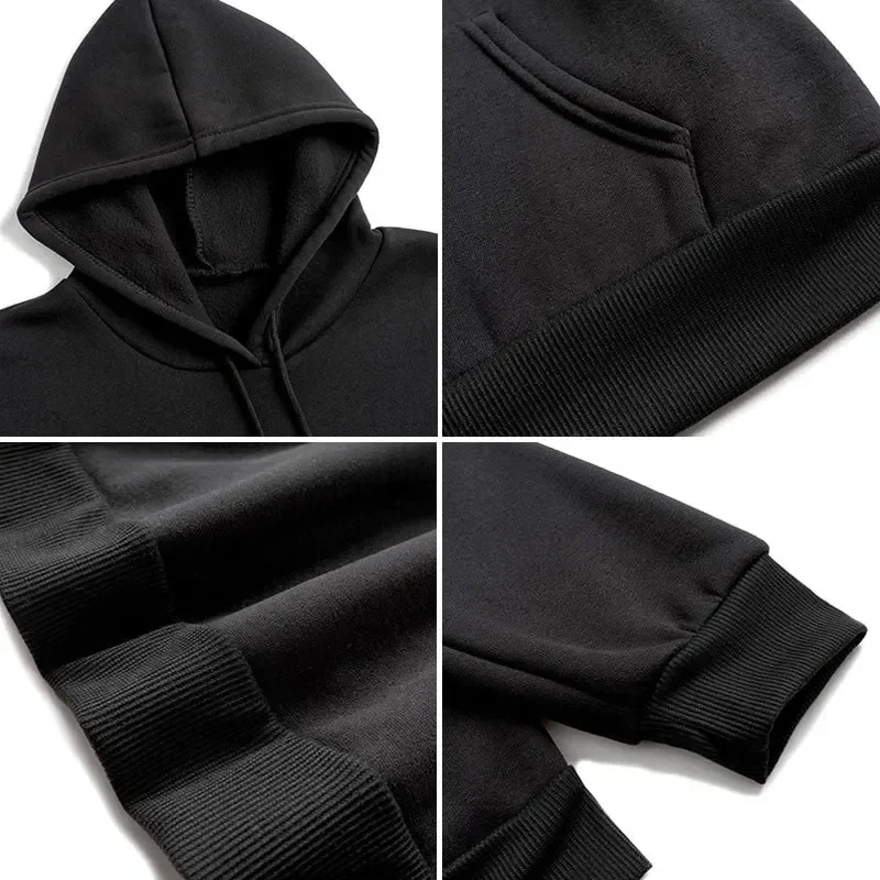 Death Kittens Deluxe Pullover Hoodie Men Women Fleece Oversized Y2k Sweatshirts Pullovers Streetwear Soft Female Male Clothing