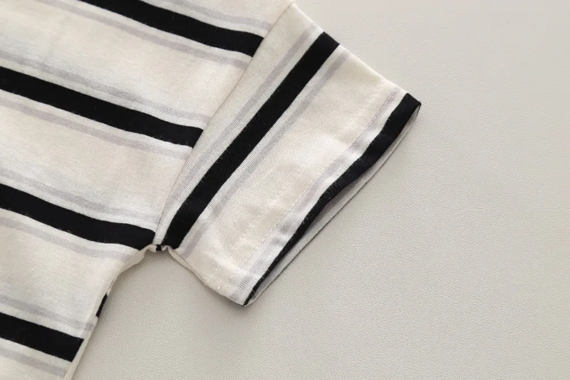 Summer Baby Boys Clothing Set Kids Short Sleeve Striped Shirt Shorts 2Pcs Suit For 1-5 Years Infant Kids Children Casual Outfit