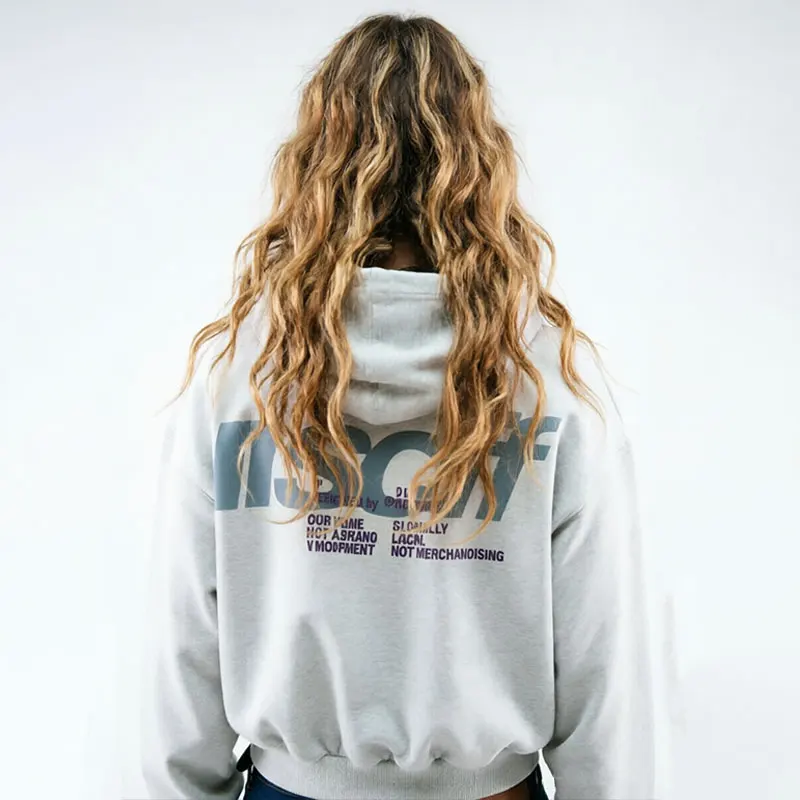 Globally 'SCFF' Printed Sweatshirt Fashion Street styl Men's / Women's Casual Hoodies High Quality Cotton Loose Pullover Tops