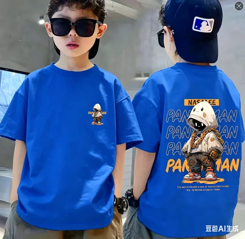 Nickelodeon Bestseller - Large-size and Medium-size Baby 100% Cotton T-Shirt - High-quality and soft children's clothing