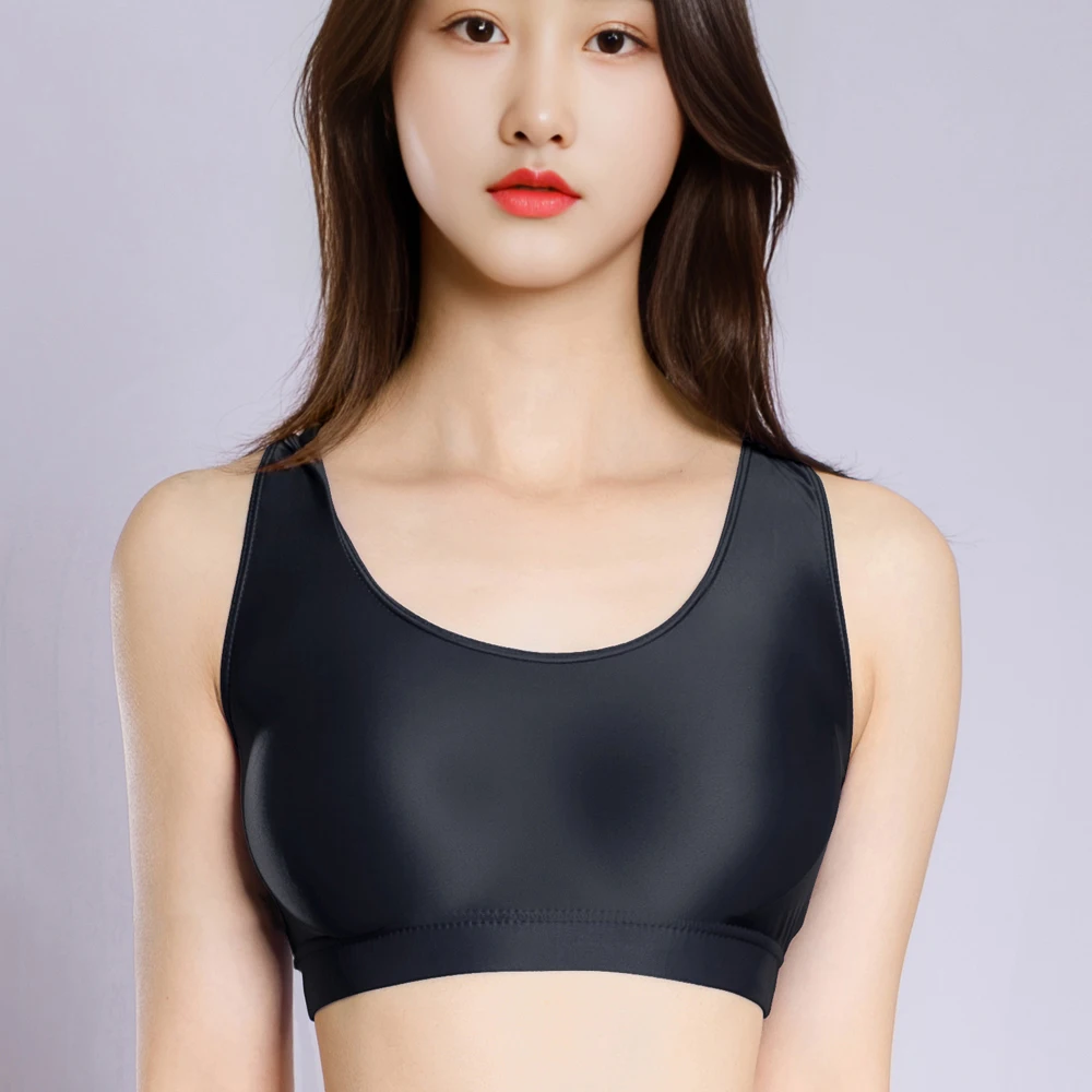 New Women Hot Sexy Transparent Bikini Tank Top Fitness Gym Elastic Bustiers Crop Tops Tights Sleeveless Shirt Vest Camis Croptop