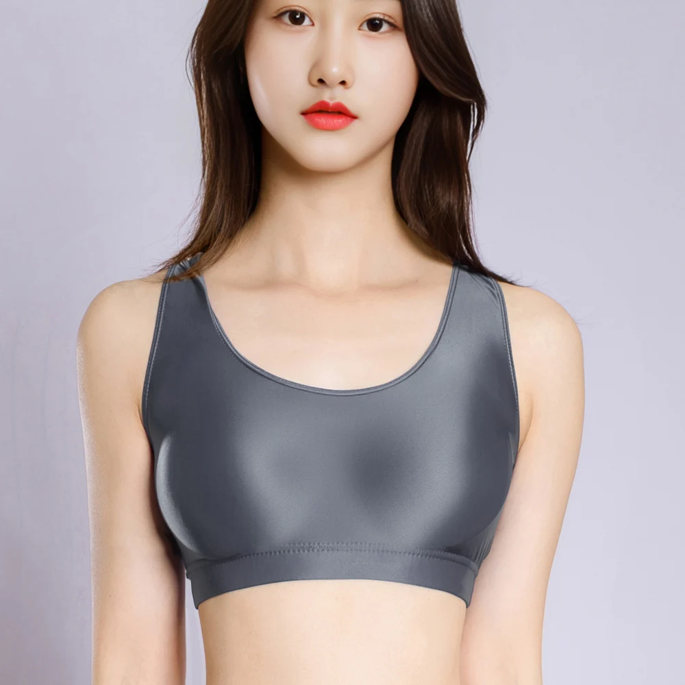 New Women Hot Sexy Transparent Bikini Tank Top Fitness Gym Elastic Bustiers Crop Tops Tights Sleeveless Shirt Vest Camis Croptop