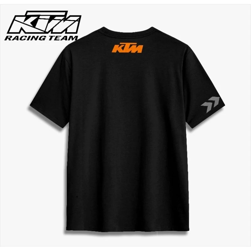 2026 Men's 100% Cotton KTM Racing Motocross T-Shirt, Summer Casual Streetwear