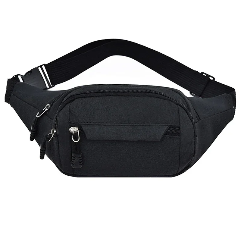 Men Waist Bag Women's Travel Phone Bag Fanny Pack Banana Bag Hip Pockets Large Phone Belt Bag Pouch Outdoor Sport Waist Bag