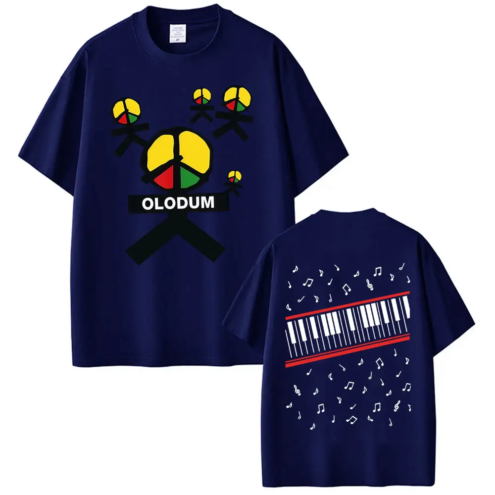 King of Pop Michael Jackson OLODUM Same Style T-shirt Men's Clothing Fashion Hip Hop Classic T-shirts Summer Tops Cotton T Shirt
