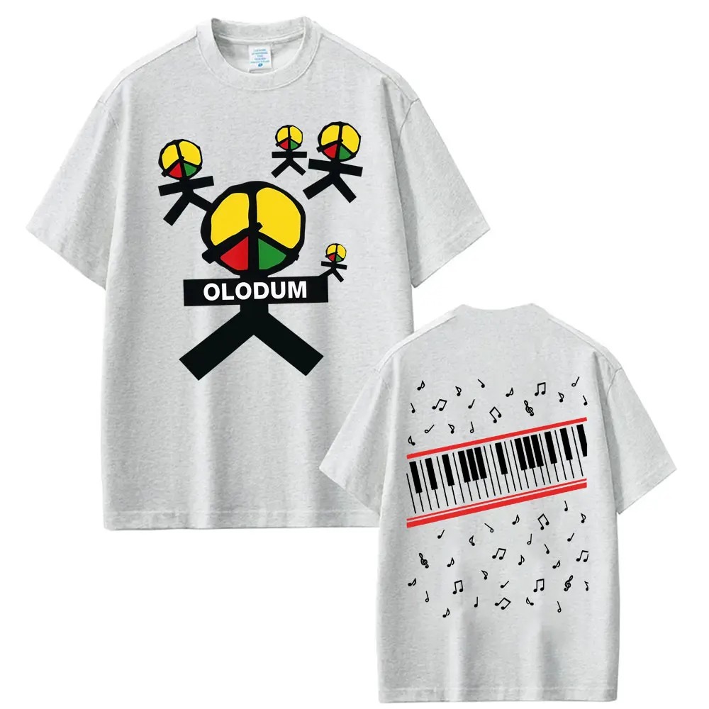 King of Pop Michael Jackson OLODUM Same Style T-shirt Men's Clothing Fashion Hip Hop Classic T-shirts Summer Tops Cotton T Shirt